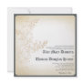 Vintage -Branch wedding invites