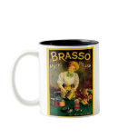 Vintage Brasso Metal Polish Ad Coffee Mugs