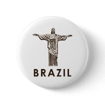 Vintage Brazil Pinback Buttons