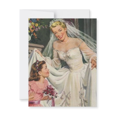 Vintage Bridal Shower Invitation