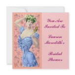 Vintage Bridal Shower Personalized Announcements