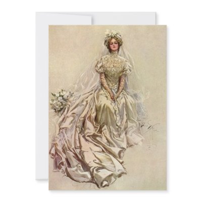 Vintage Bridal Shower Invitation