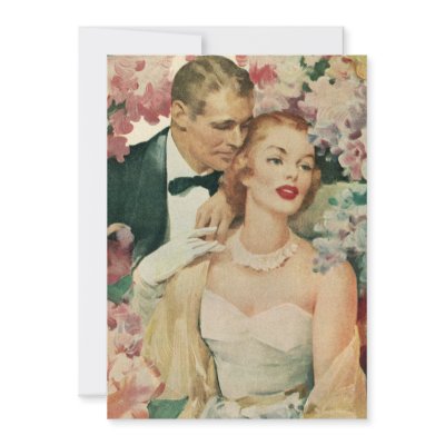 Vintage Bridal Shower Invitation