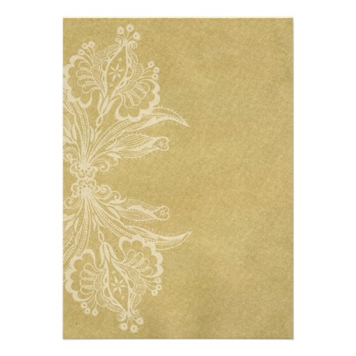 Vintage Bridal Shower Invitation