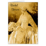 Vintage Bridal Shower Invitation Cards