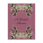 Vintage Bridal Shower Invitation Post Card