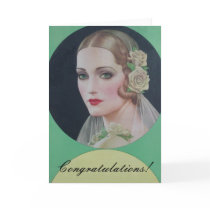 Vintage Bride 1931 cards