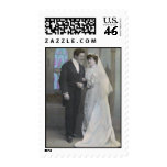 Vintage Bride and Groom 2 Stamp