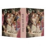 Vintage Bride and Groom Cutting the Cake binders