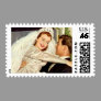 Vintage Bride and Groom; Happy Newlyweds Postage Stamps Vintage Bride and Groom; Happy Newlyweds Postage Stamps