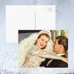 Vintage Bride and Groom; Happy Newlyweds postcards