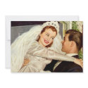 Vintage Bride and Groom invitations
