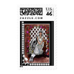 vintage bride full color 2 stamp