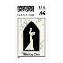 Vintage Bride Wedding Postage Stamp by frugalbride Vintage Bride Wedding Postage Stamp