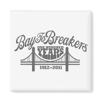 Vintage Bridge Fridge Magnet