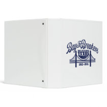 Vintage Bridge - Navy Vinyl Binders