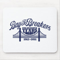 Vintage Bridge - Navy Mousepads