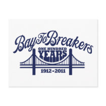 Vintage Bridge - Navy Post Card