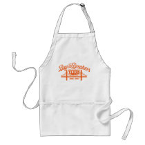 Vintage Bridge - Orange Apron