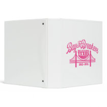Vintage Bridge - Pink Vinyl Binder
