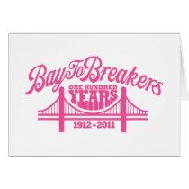 Vintage Bridge - Pink Greeting Cards