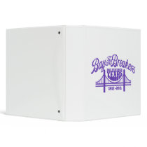 Vintage Bridge - Purple Vinyl Binder