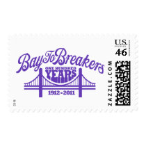 Vintage Bridge - Purple Stamps