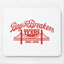 Vintage Bridge - Red Mousepad