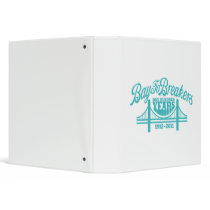 Vintage Bridge - Teal 3 Ring Binders