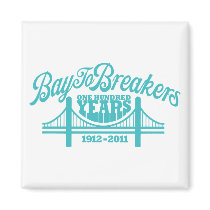 Vintage Bridge - Teal Fridge Magnets