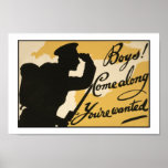 Vintage British First World War posters