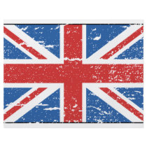 Vintage British Flag flyers by flagshirts Vintage British Flag flyers