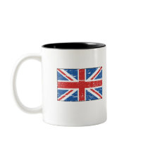 Vintage British Flag mugs