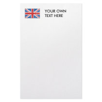 Vintage British Flag stationery by flagshirts Vintage British Flag stationery