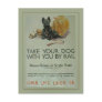 Vintage British Rail Scottie Postcard