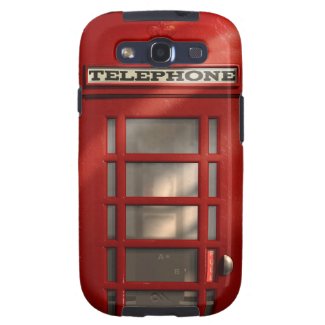 Vintage British Red Phonebox Samsung Galaxy Case
