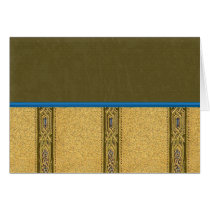 Vintage Brocade Fabric Texture Card (18)