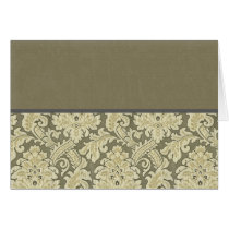 Vintage Brocade Fabric Texture Card (4)
