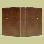 Vintage Brown Leather binders