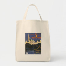 Vintage Budapest Hungary Tote Bag