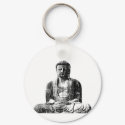 Vintage Buddha Keychain by rudejapan Vintage Buddha Keychain