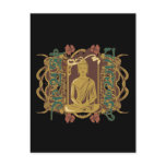 Vintage Buddha Mantra Post Cards