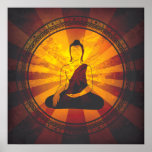 Vintage Buddha Print
