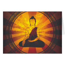 Vintage Buddha Print Cards