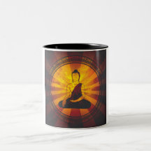 Vintage Buddha Print Mug