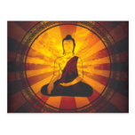 Vintage Buddha Print Postcards