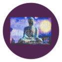 Vintage Buddha stickers by buddha_greeting_card Vintage Buddha stickers