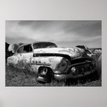 Vintage Buick Car Postage Print