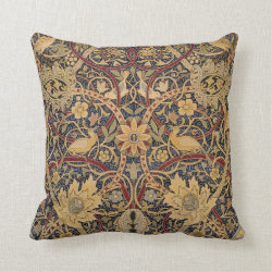 Vintage Bullerswood Tapestry Throw Pillow