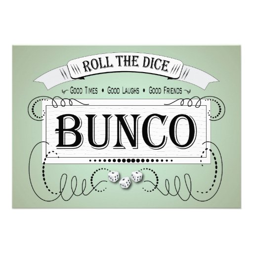 Personalized Bunco Invitations Custominvitations4u Com